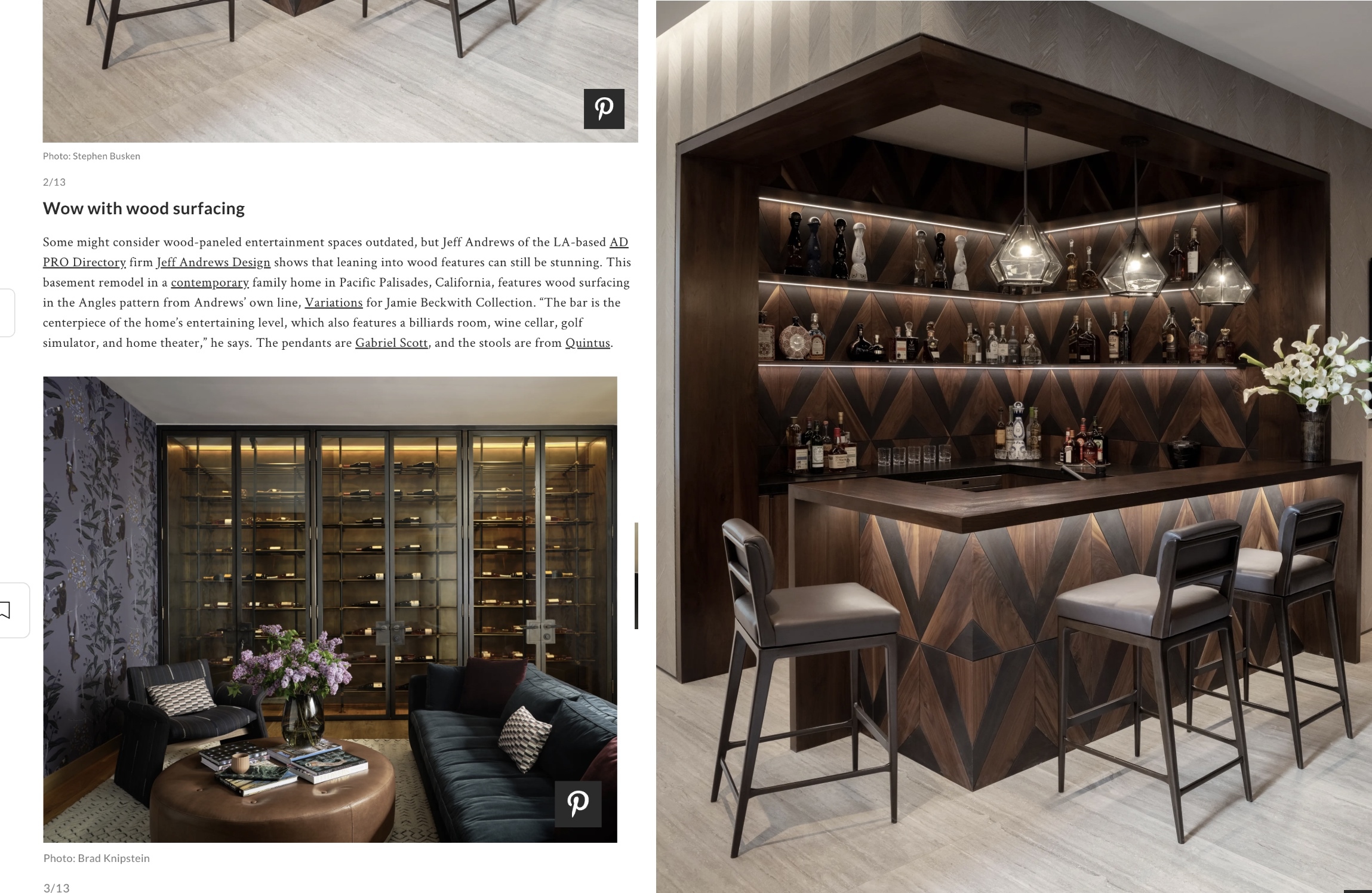 AD Bar ideas Press 2