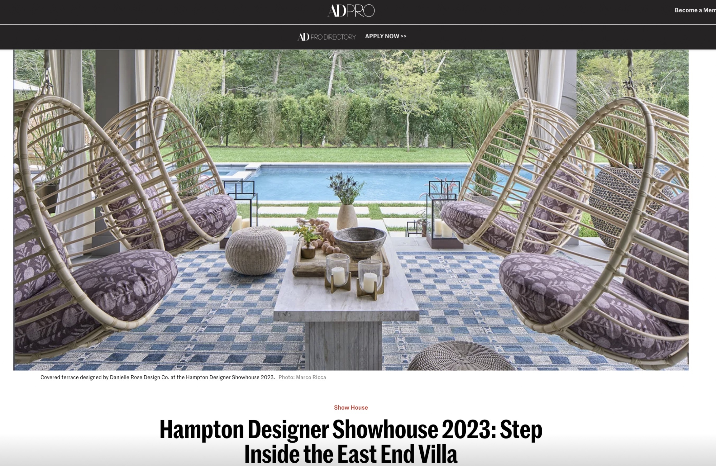 AD Hamptons Showhouse press 1